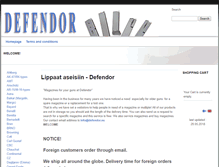 Tablet Screenshot of defendor.eu